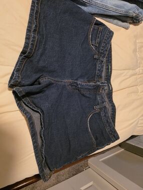 Dark Wash Wild Fable Denim Shorts - Classic Blue